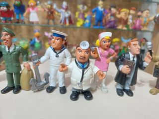 Coleccion figuras Profesiones Comics Spain años 80
