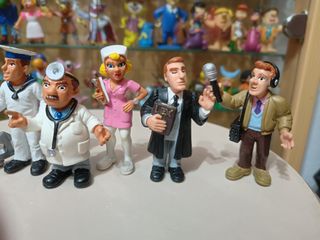 Coleccion figuras Profesiones Comics Spain años 80