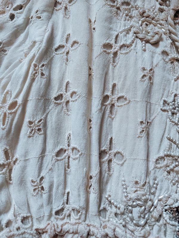 Vestido boho romántico pedrería