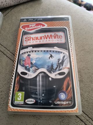 Juego psp shaunwhite snowboarding