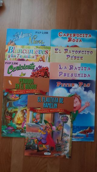 Colección libros infantiles.
