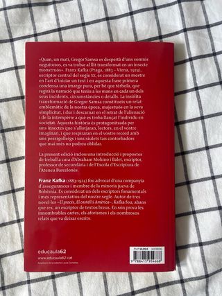 Libro la metamorfosi