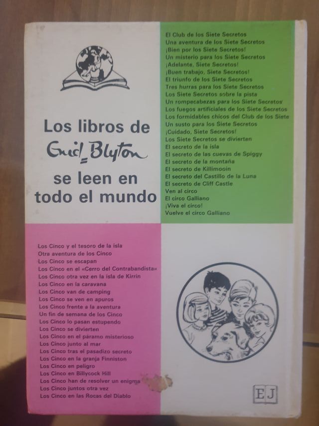 Libro Los Cinco han de resolver un enigma