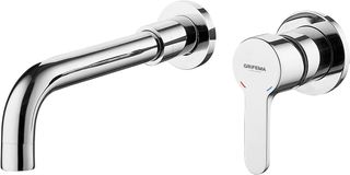 Grifo de Lavabo Empotrado de Doble Agujero (nuevo)