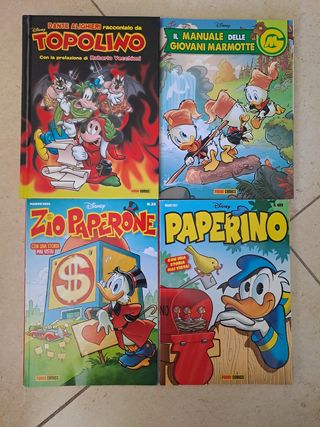 Fumetti paperino e topolino