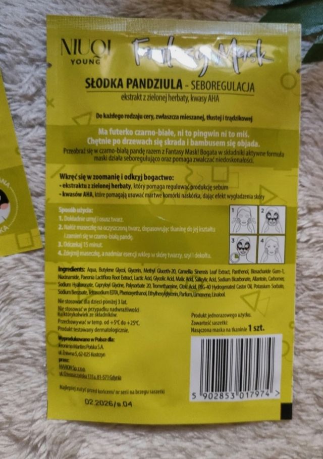 sebum reguladora mascarilla facial piel acné