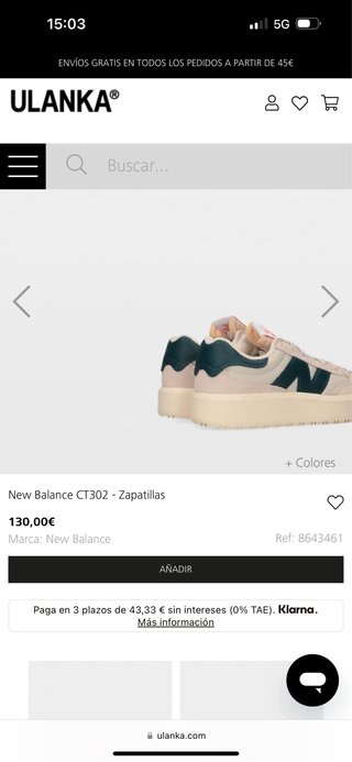 New Balance CT302