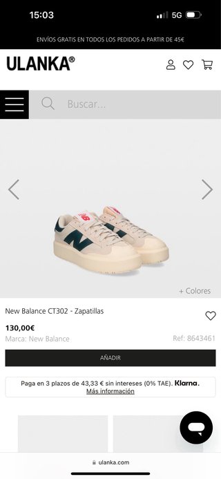 New Balance CT302