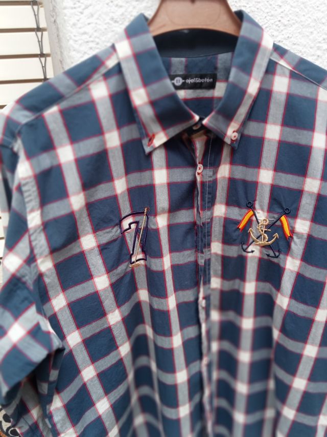 Camisa Juvenil de cuadros.