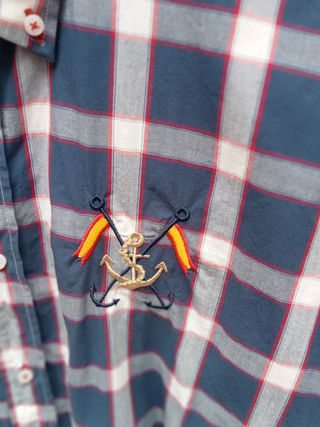 Camisa Juvenil de cuadros.