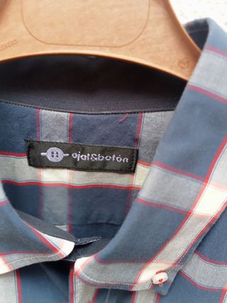 Camisa Juvenil de cuadros.