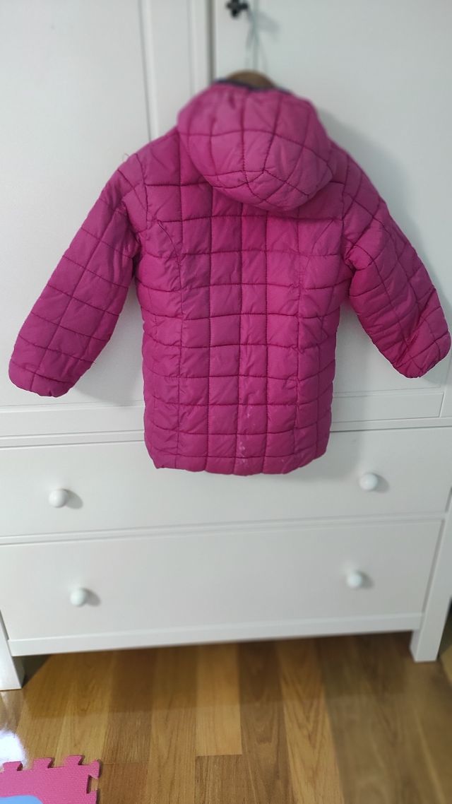 CAZADORA REVERSIBLE NIÑA TALLA 5-6