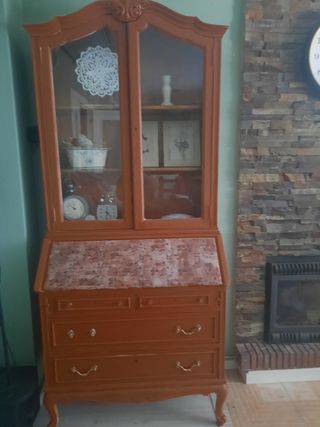 Mueble vitrina antiguo rebajadisimo
