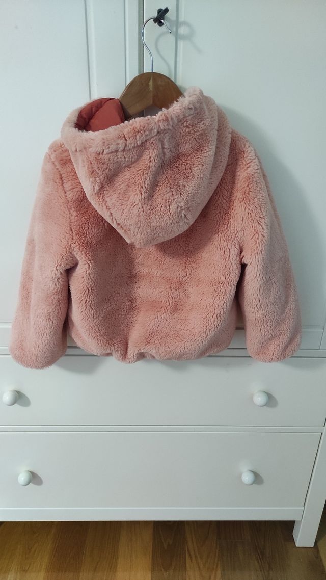 ABRIGO REVERSIBLE NIÑA TALLA 5-6
