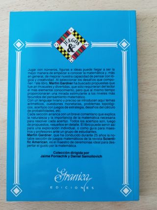 Matemática para divertirse Martin Gardner Un paseo