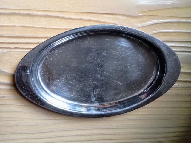 Bandejitas de acero inoxidable vintage