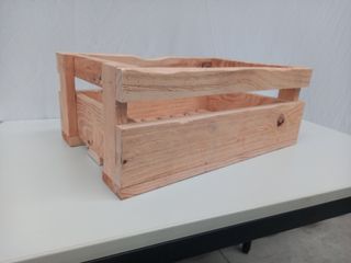 4 CAJA MADERA CAJON DECORACION JARDIN