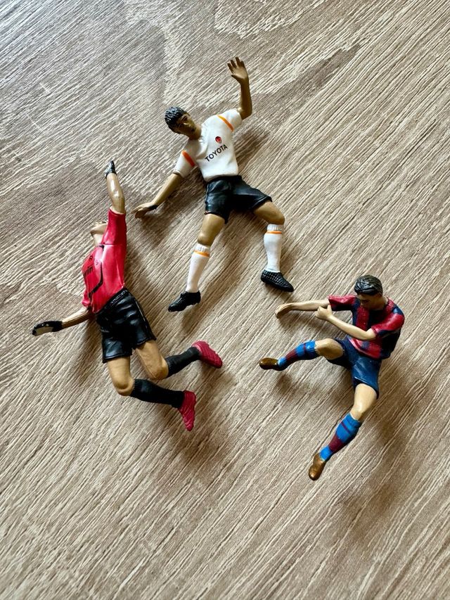 3 Minifiguras fútbol año 2005 LA LIGA