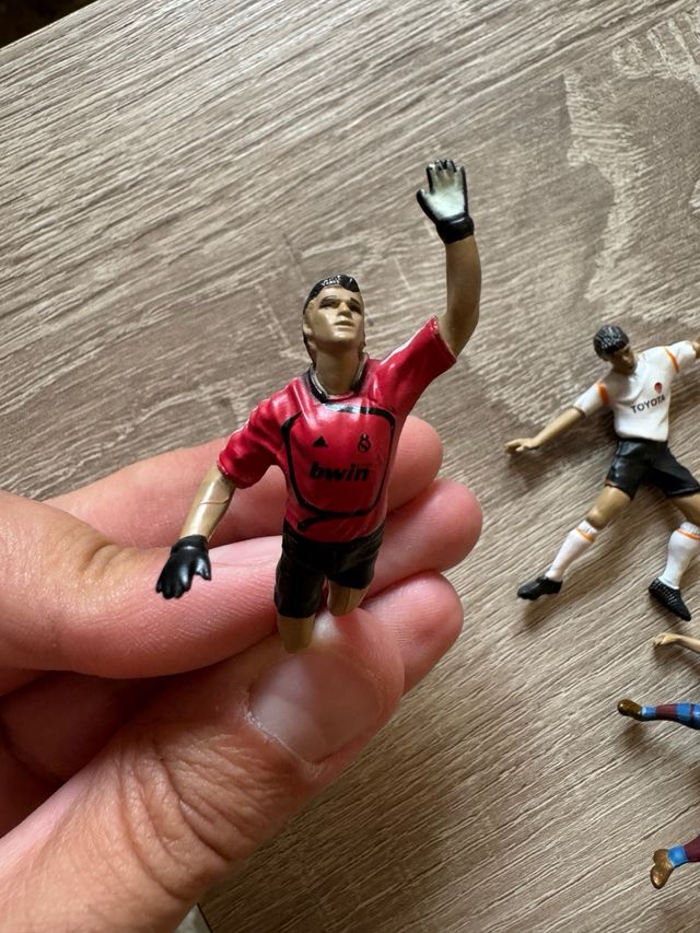 3 Minifiguras fútbol año 2005 LA LIGA