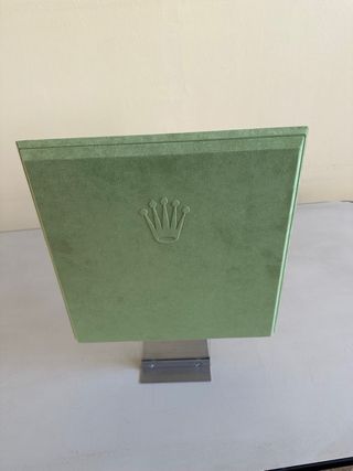 Expositor Rolex verde