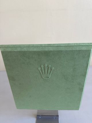 Expositor Rolex verde