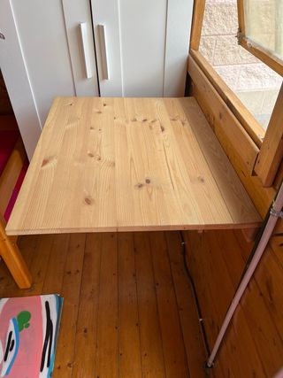 Mesa plegable de colgar