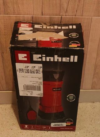 Einhell Bomba de aguas sucias sumergible nueva