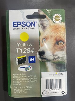 CARTUCHO ORIGINAL EPSON AMARILLO T1284