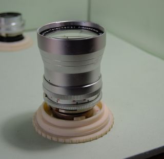 Kodak Retina Reflex III con objetivos