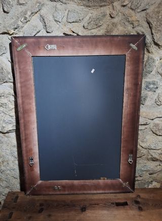 Espejo con Marco Negro.(15% DESCUENTO.)