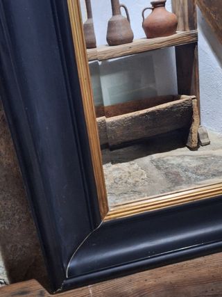 Espejo con Marco Negro.(15% DESCUENTO.)