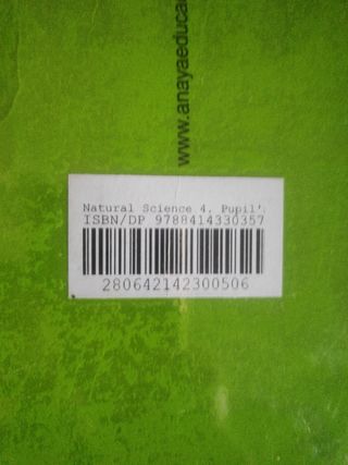 Natural science 4 primaria Anaya