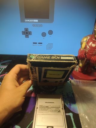 Gameboy Pocket gris pack Donkey Kong