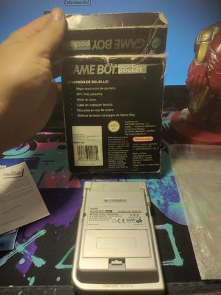 Gameboy Pocket gris pack Donkey Kong