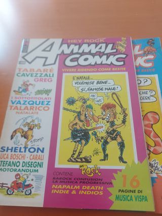 n.2Rivista satirica e fumetti Animal Comic+ Nilus