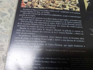 VHS Doble Lo que el viento se llevó (1939)
