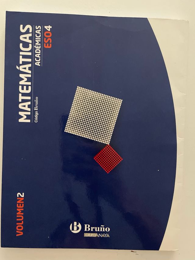Matematicas academicas 4 ESO ED. Bruño