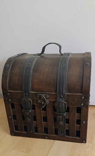 Baúl de Madera Vintage Retro