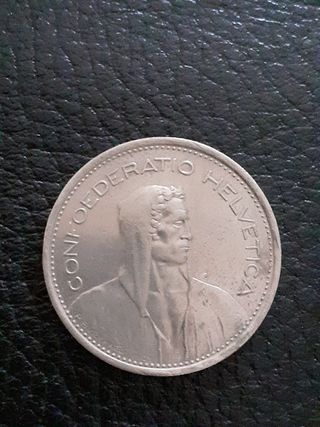 5 Franchi Svizzeri 1968