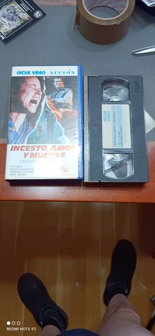 Incesto amor y muerte VHS