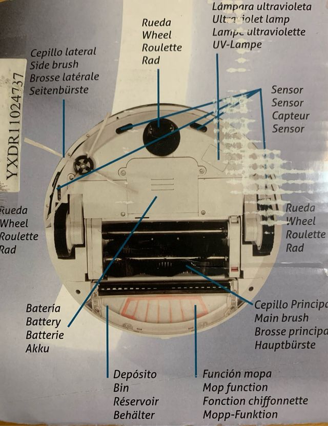Robot aspirador SOLAC ECOGENIC
