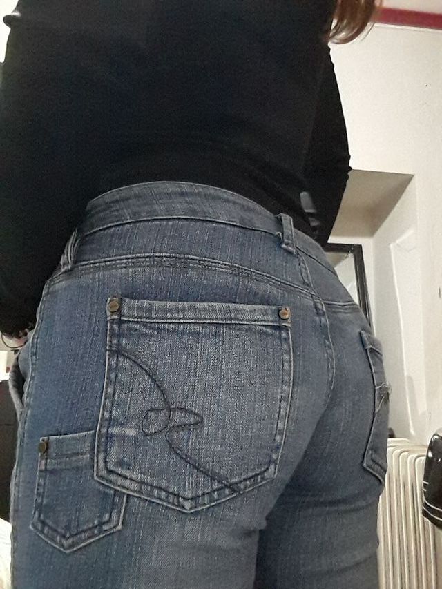 Vaqueros pitillo mango talla 38