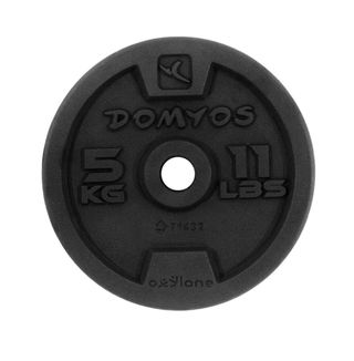 Discos pesas 5kg Domyos 4x