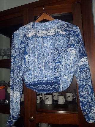 Conjunto pantalon y blusa