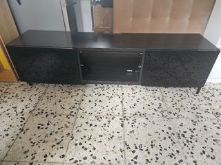 mueble para tv ikea negro