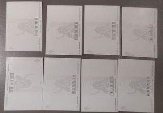 Lote 16 postales Final Fantasy