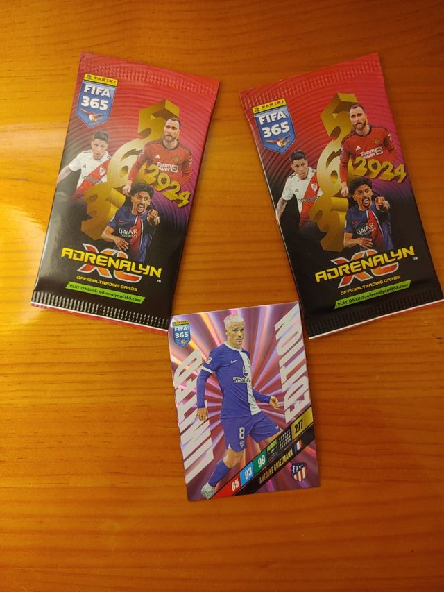 PACK GRIEZMANN ED LIMITADA Y 2 SOBRES