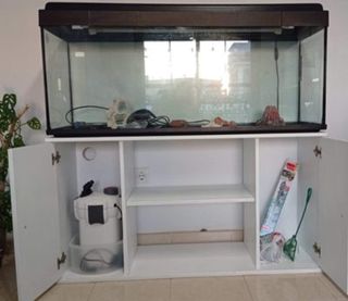 Acuario 240 L + mueble  + accesorios 