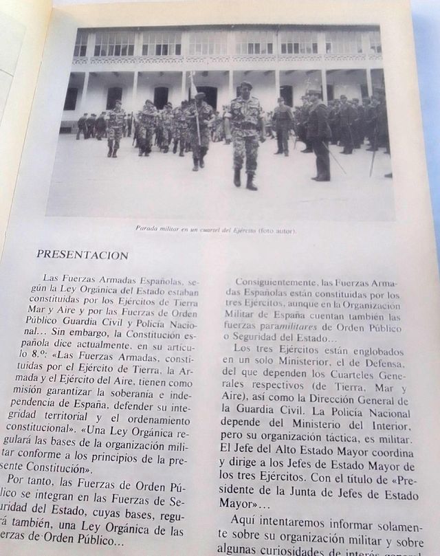 CARTILLA DE LAS FUERZAS ARMADAS.