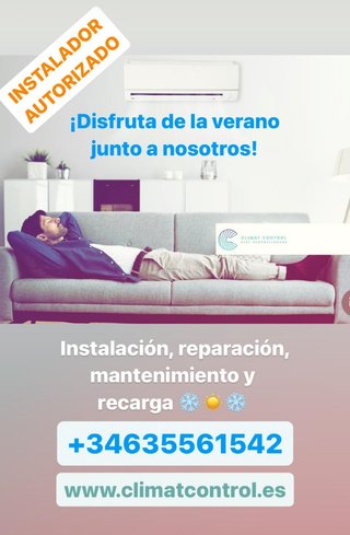 Instalación de aire acondicionado